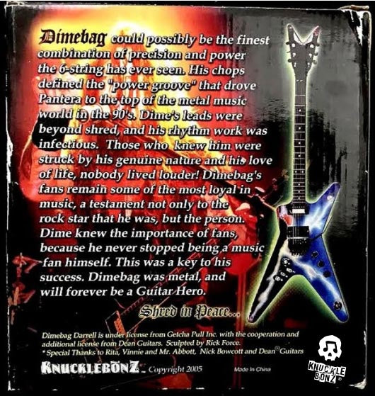 Pantera's Dimebag Darrell "Pure Raw Energy"
